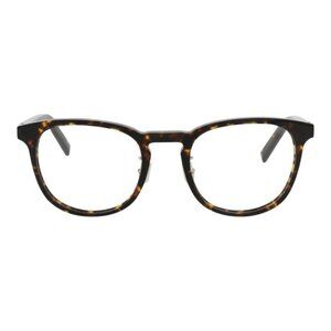 Berluti Mens Round/Oval Havana Havana Transparent Fashion Designer Eyewear